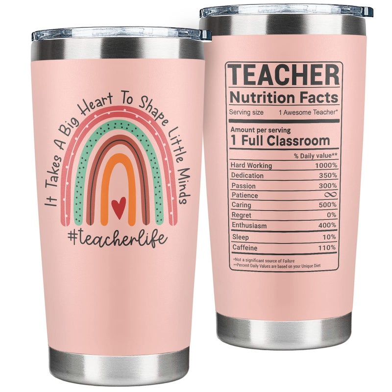 SUCHAGIFT Teacher Gifts for Women - Cool Gifts for Teachers Women - Teacher Appreciation Gifts for Women - Funny Teacher Gift Ideas - Teacher Birthday Gifts  Back To School Teacher Gifts - 20 Oz Tumbler - Image 1
